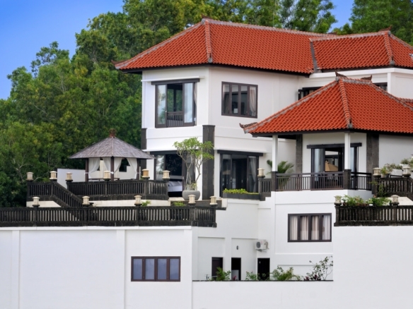 Jimbaran Villa Aerial View