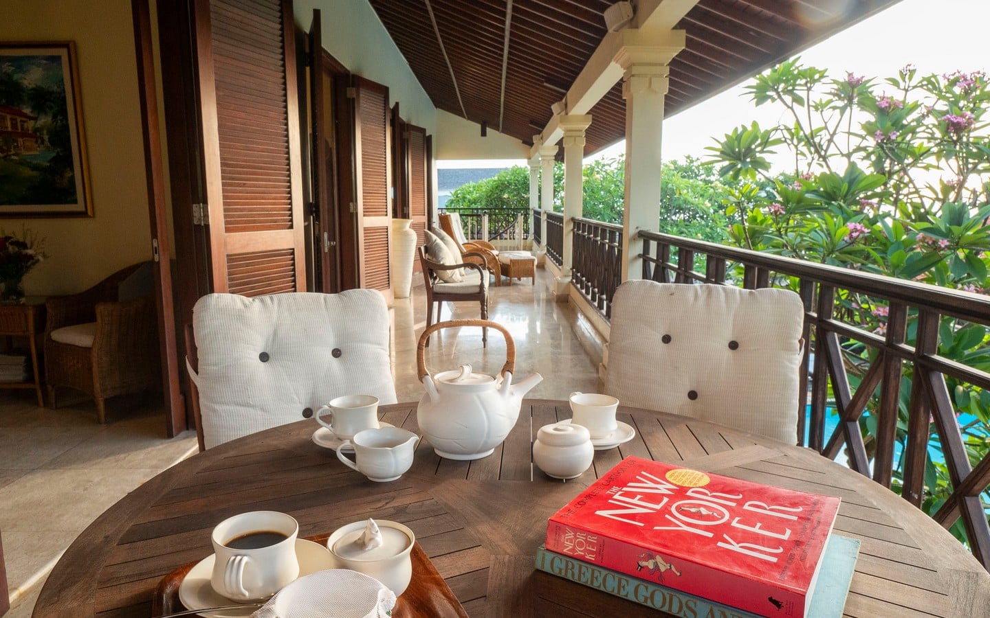 VTB 2n floor verandah breakfast