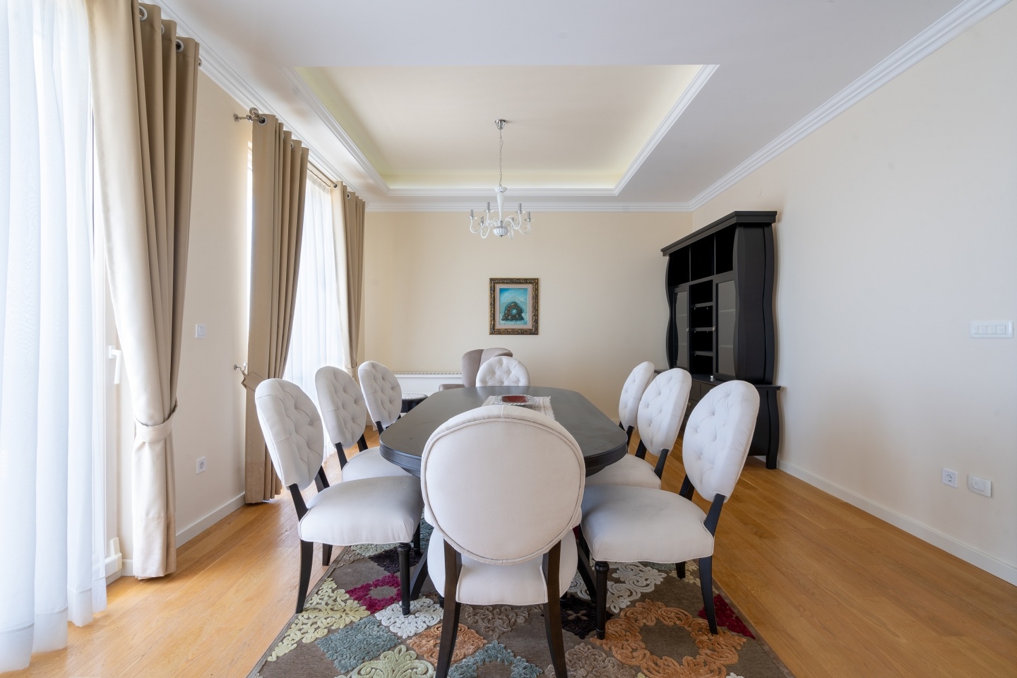 Seaview-villa-with-swimming-pool-for-sale-in-Budva-dining-room