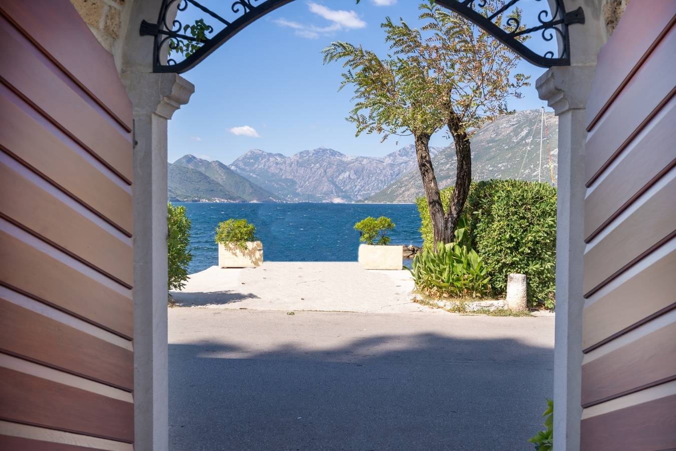 Stone-with-beautiful-view-of-Boka-bay-for-sale