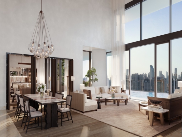 VELA by OMNIYAT Managed by Dorchester Collection 4BD Marina Residences