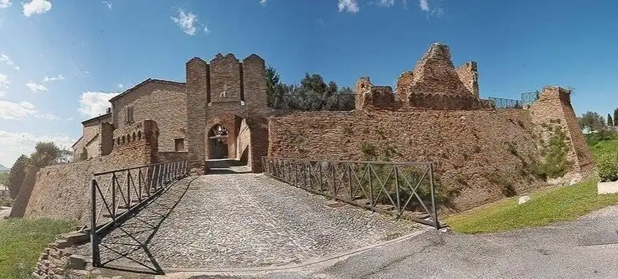 Castle in Coriano Rimini, Italy, available for purchase, offering historic charm and scenic views.