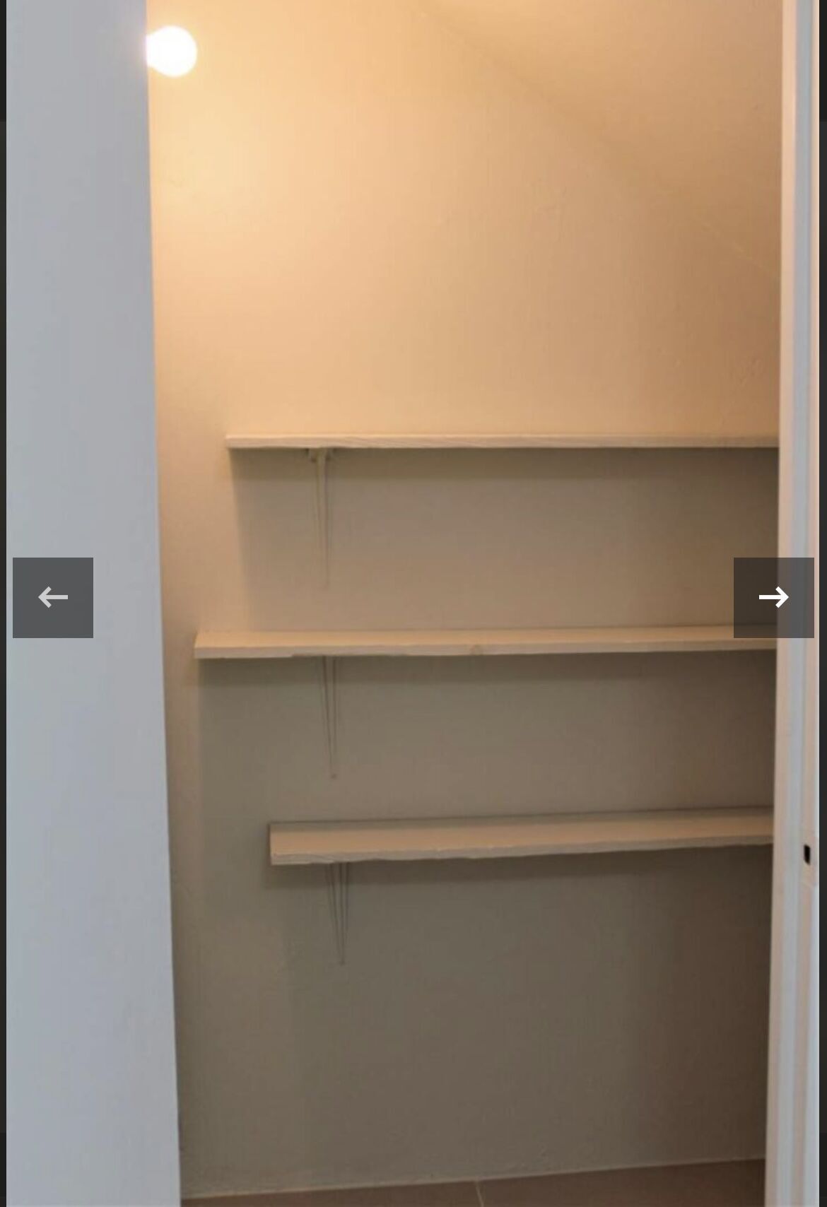 Bright interior view of a 2-bedroom townhouse in Fairways Maraval, Port of Spain.