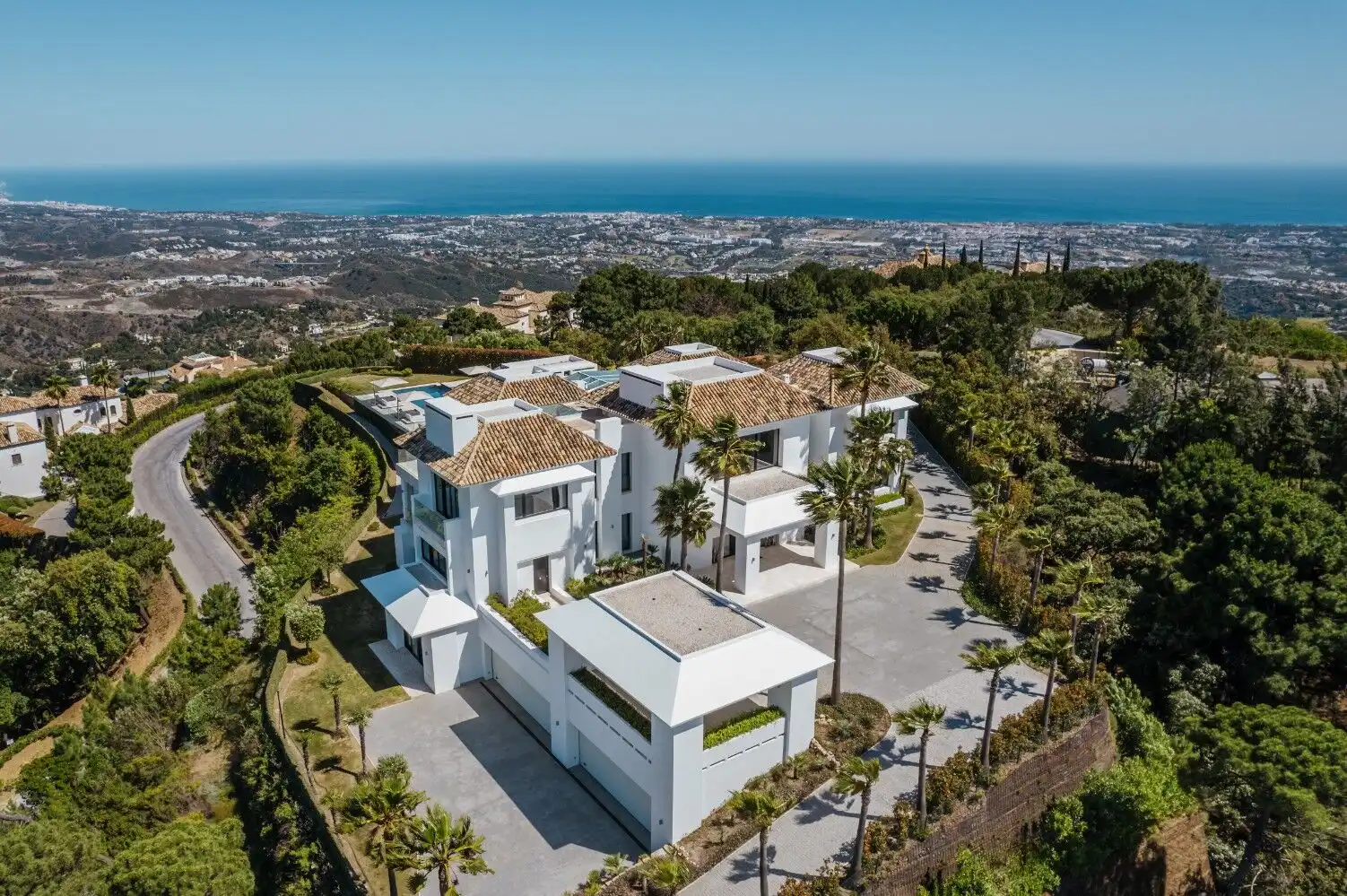 Luxury mansion with stunning panoramic views in La Zagaleta, Benahavis, offering exclusive living in.