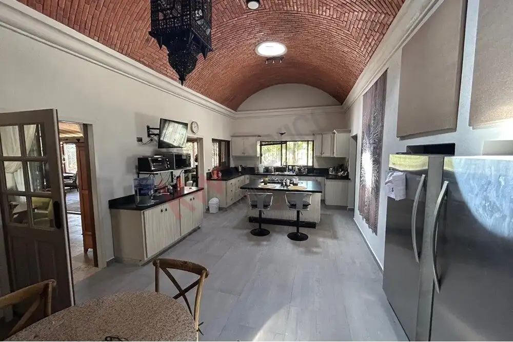 Modern Kitchen in Luxury Country Estate Luxury kitchen with modern appliances in San Miguel de Allende estate.