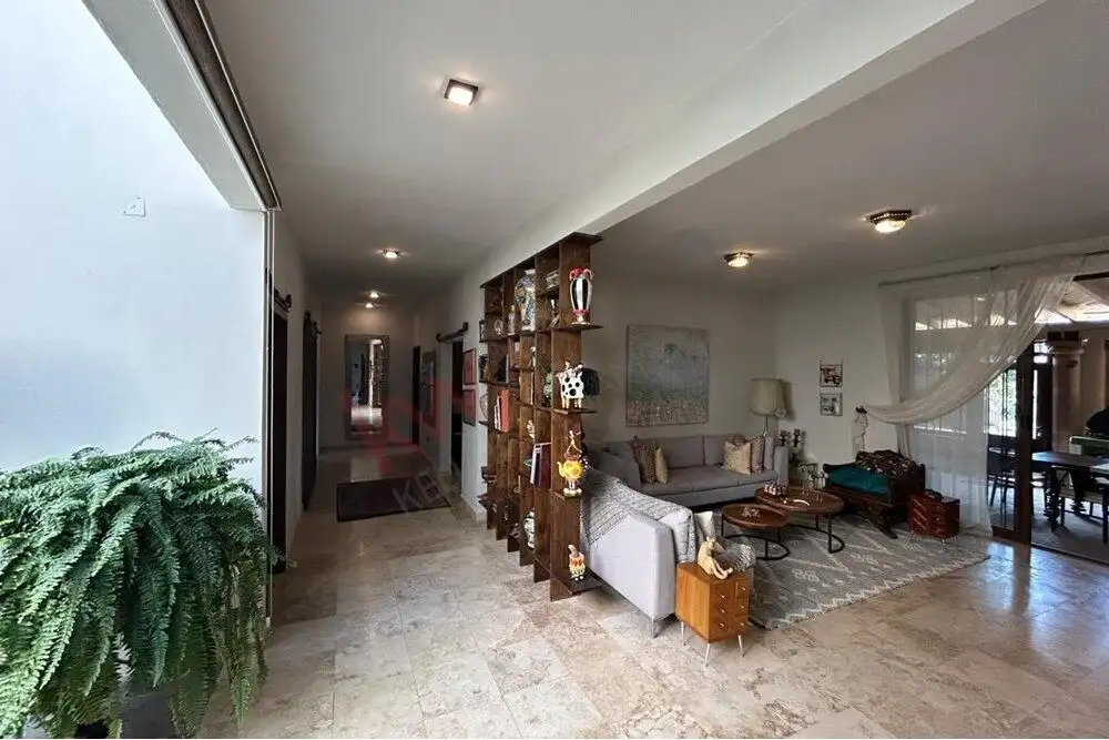 Luxury Country Estate Interior in San Miguel de Allende Spacious living room with modern decor and natural light in a luxury estate for sale in San Miguel d.