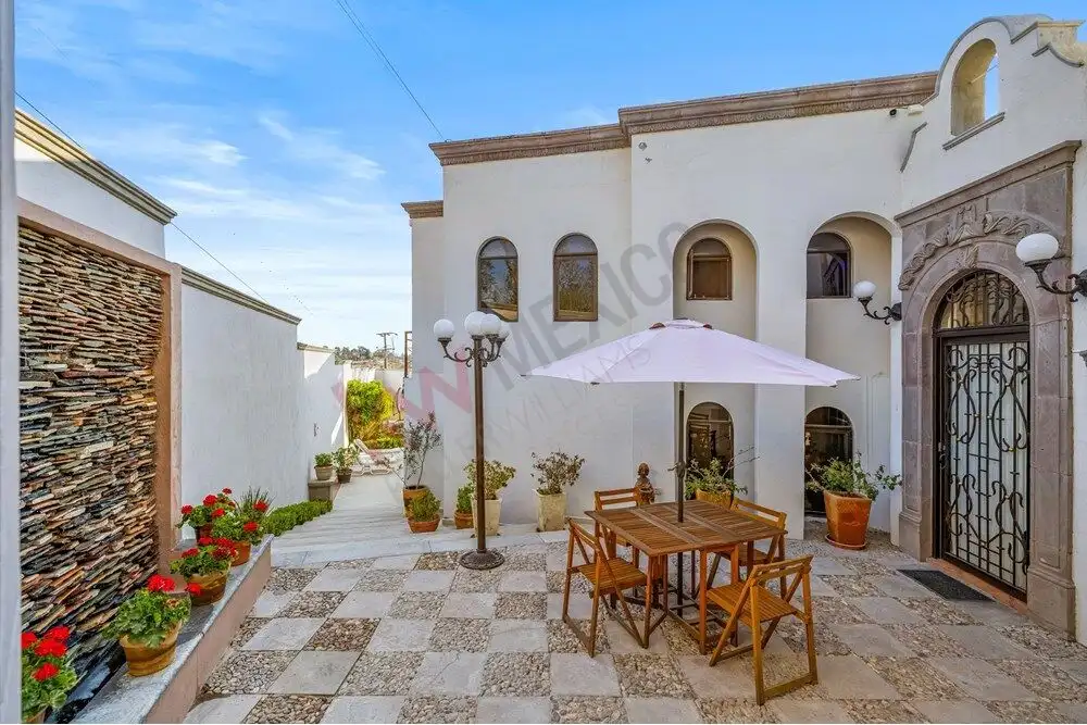 Style home with panoramic views in San Miguel de Allende, featuring a spacious outdoor patio and ele.