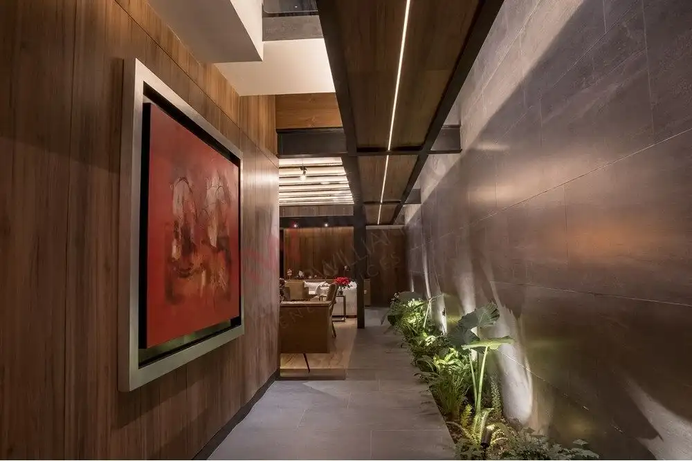 Elegant interior of a luxury home in Ventanas Golf Club, San Miguel de Allende.