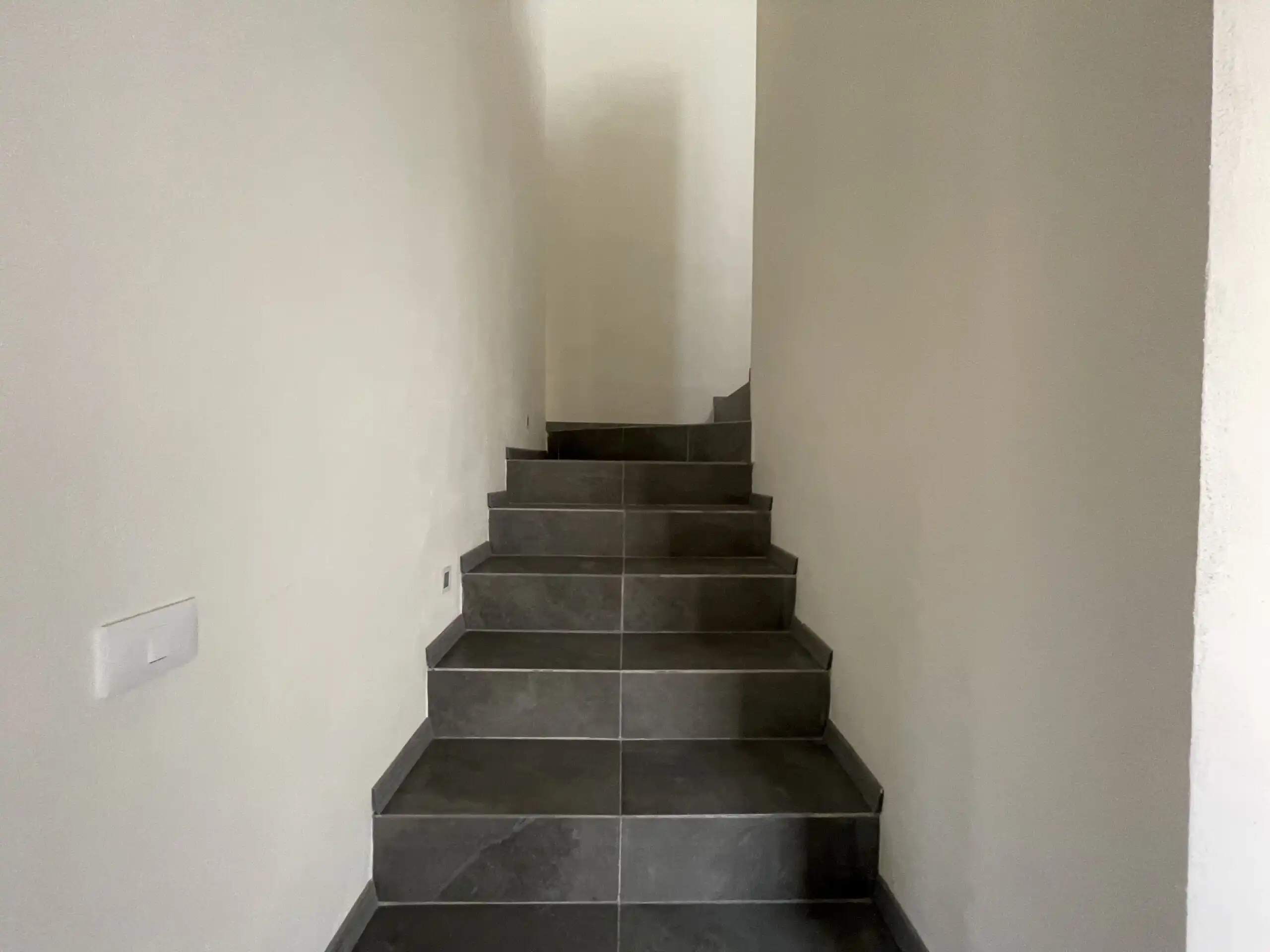 Modern Home Interior Staircase Interior view of a modern staircase in a stylish home in Residencial Barroco.