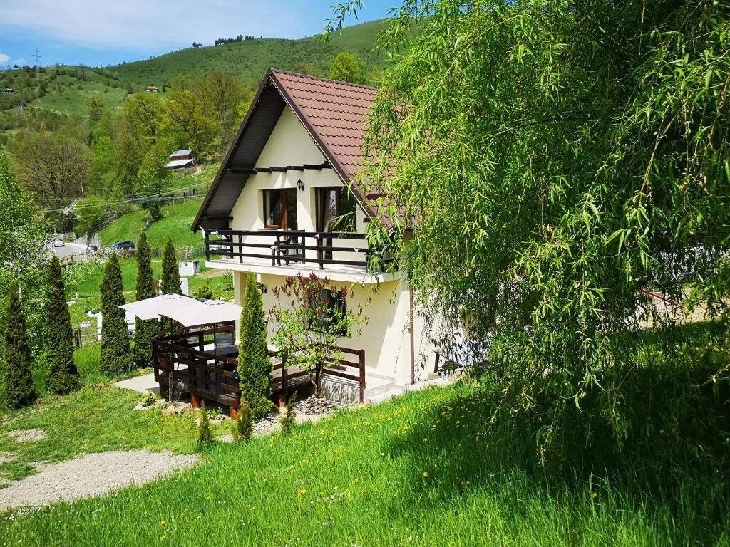 Cozy two-story house surrounded by greenery in Bicaz, ideal for peaceful living.