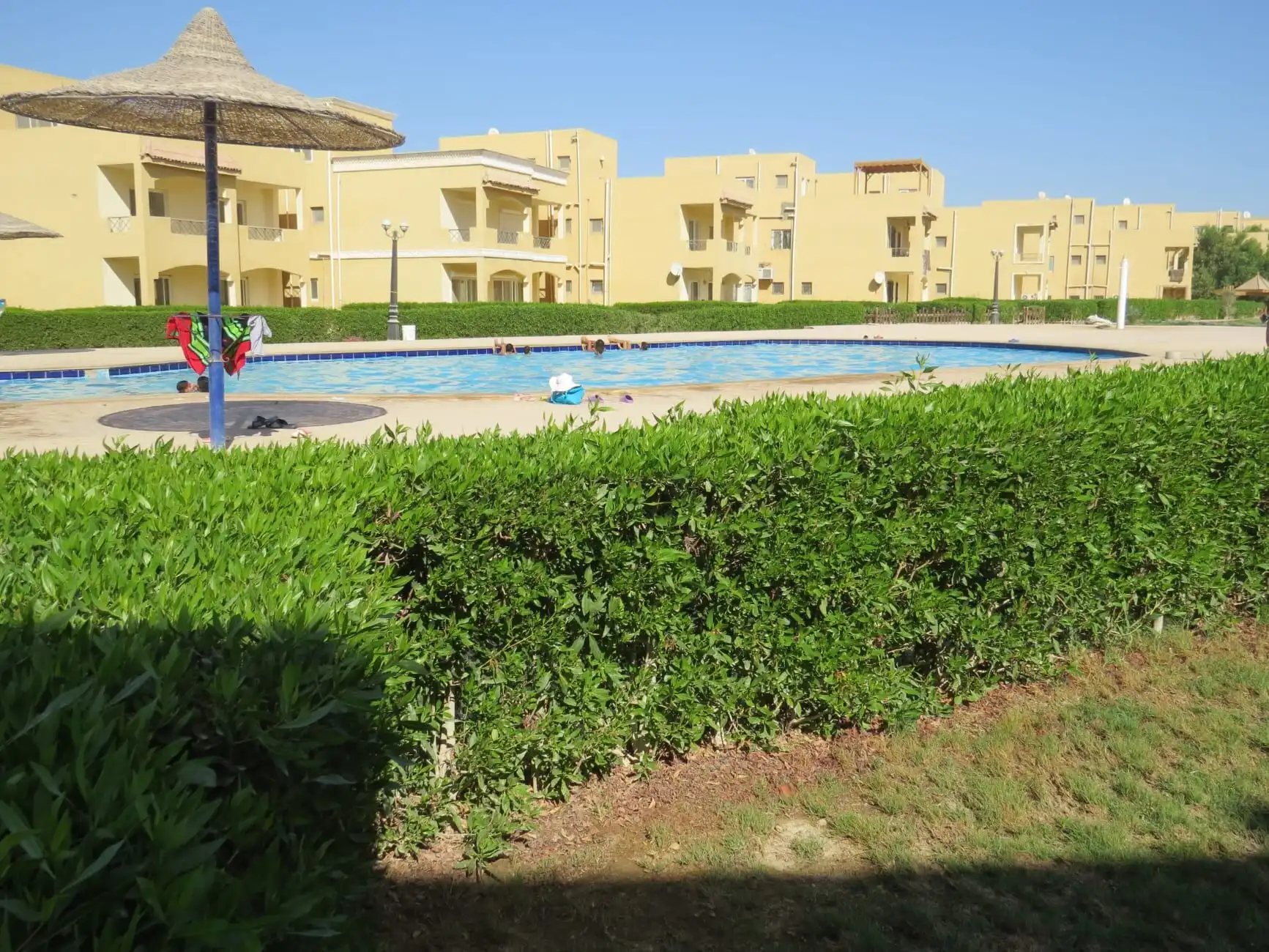 Apartment with swimming pool at Aquarious Resort, Ain Sokhna.