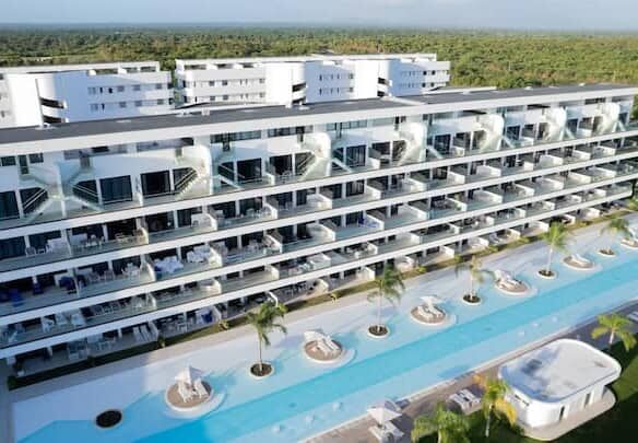Modern 2-bedroom apartment with ocean views in Cana Rock STAR Punta Cana.