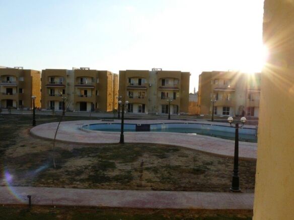 Apartment with pool view at Aquarious Resort, Ain Sokhna.
