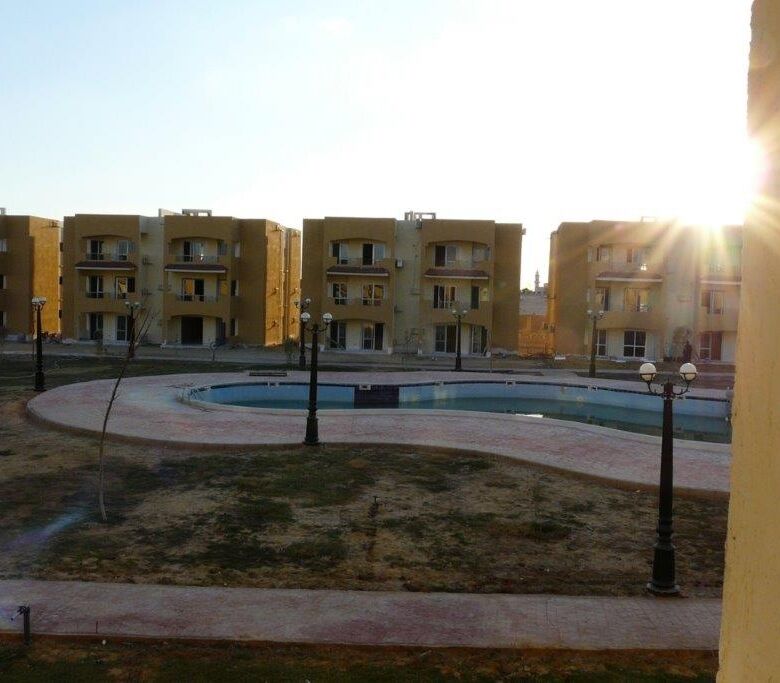 Apartment with pool view at Aquarious Resort, Ain Sokhna.