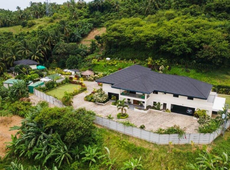 Spacious 15-bedroom estate with lush gardens in Danao Cebu for sale.