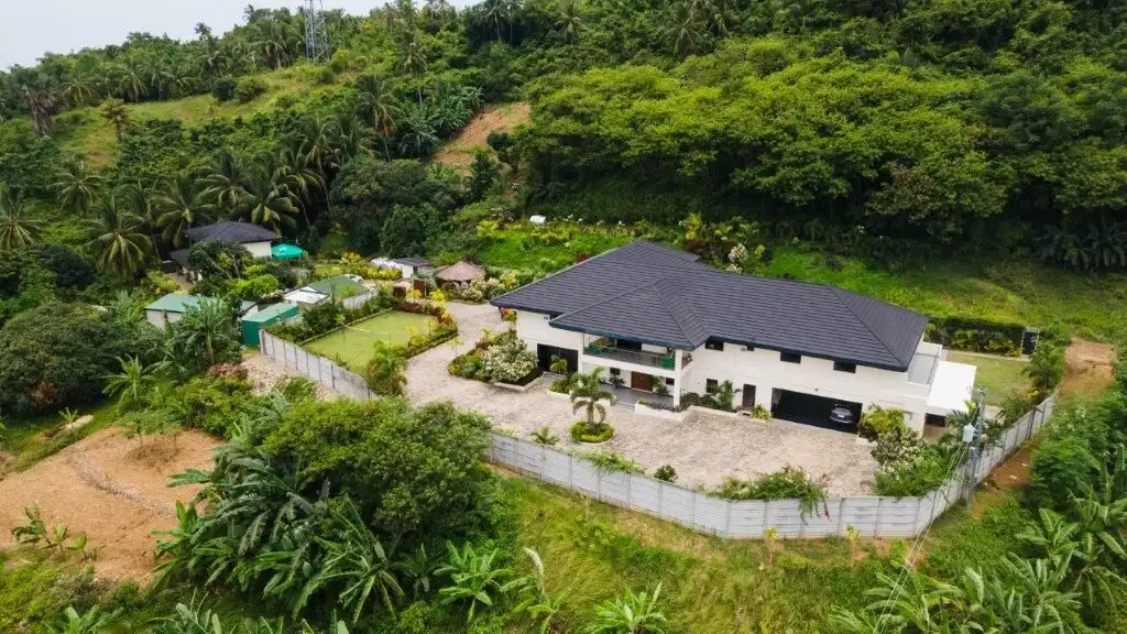 Spacious 15-bedroom estate with lush gardens in Danao Cebu for sale.