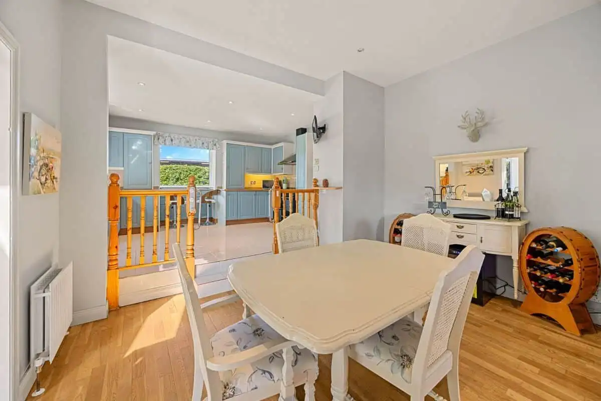 Spacious living room with modern furniture in the La Chataigneraie Gite Complex, perfect for relaxin.