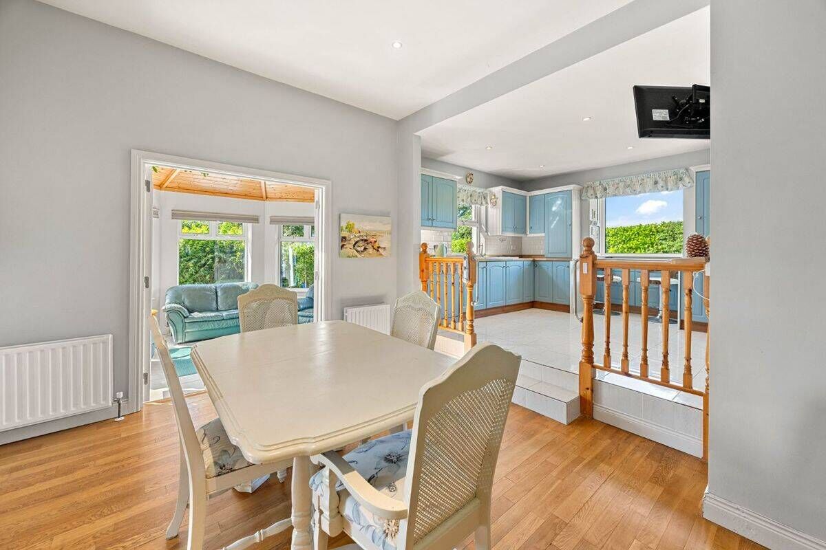 Cozy Ballycorrigan Home Interior Bright dining area in Springhill Lodge, Ballycorrigan, Co Tipperary.