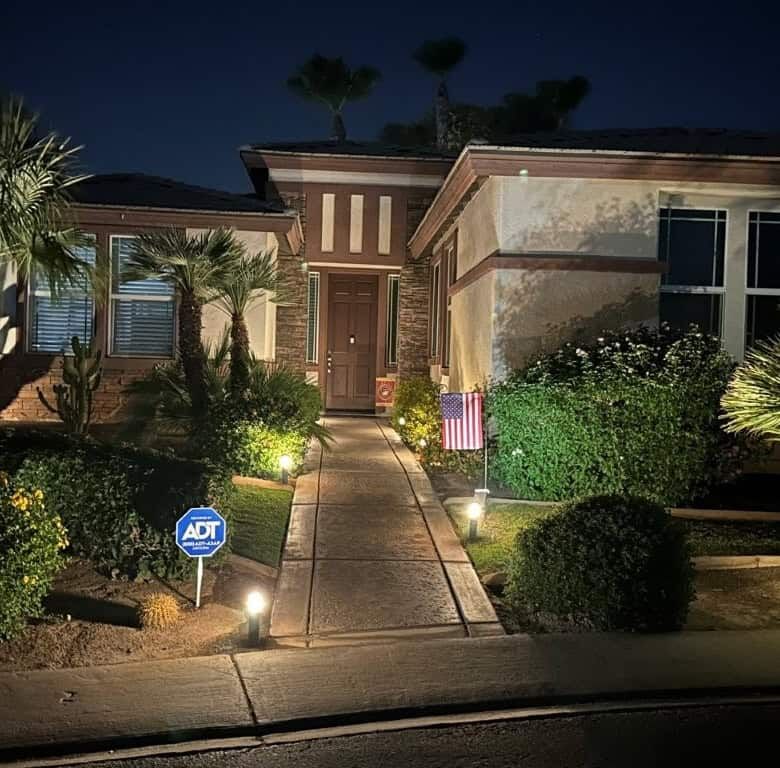 Elegant 4-bedroom villa for sale in Indio, California, featuring modern amenities and beautiful land.
