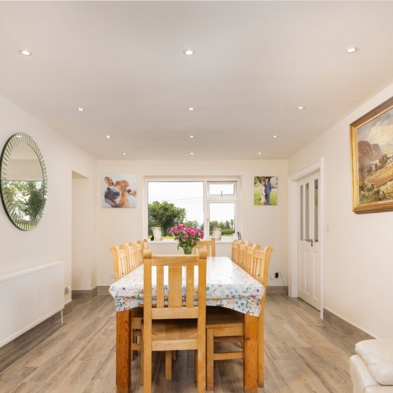 Beautiful interior of a spacious 6-bedroom house in Cosbystown, Enniskillen, County Fermanagh, featu.