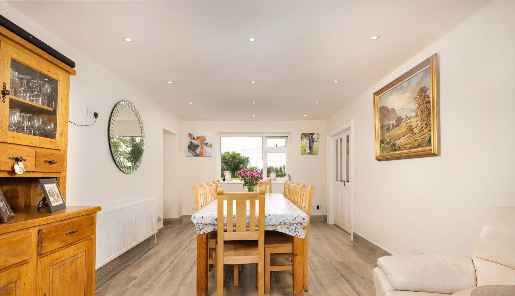 Beautiful interior of a spacious 6-bedroom house in Cosbystown, Enniskillen, County Fermanagh, featu.