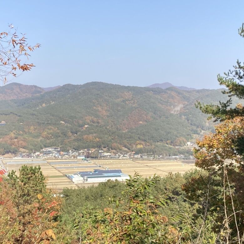 Beautiful land plot for sale in Boseong-gun South with scenic mountain views. Perfect for building a.