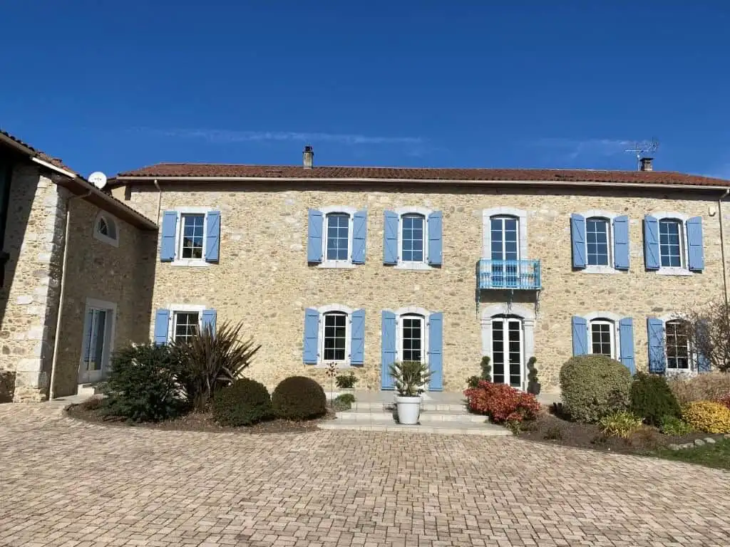 Built bed and breakfast for sale in Ausson, Haute Garonne, offering luxury accommodation and scenic.