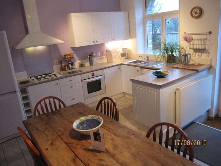 Beautiful kitchen in a spacious 9-bedroom property for sale in Sorrus, ideal for family living or re.