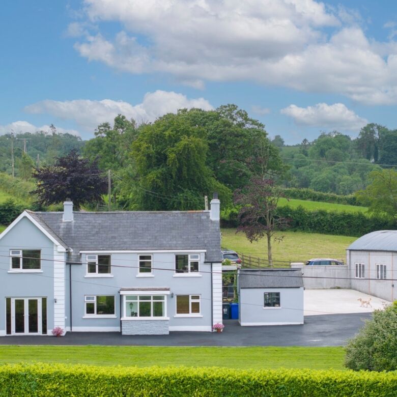 Spacious 6-bedroom home for sale in Cosbystown, Enniskillen, County Fermanagh, featuring modern amen.