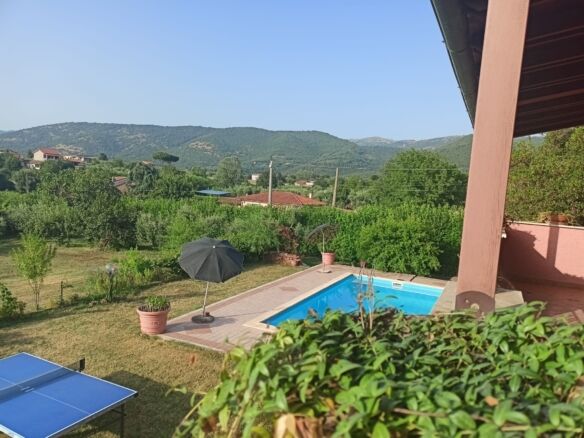 Beautiful villa with private pool and garden in Palestrina Lazio, ideal for relaxing holidays and fa.