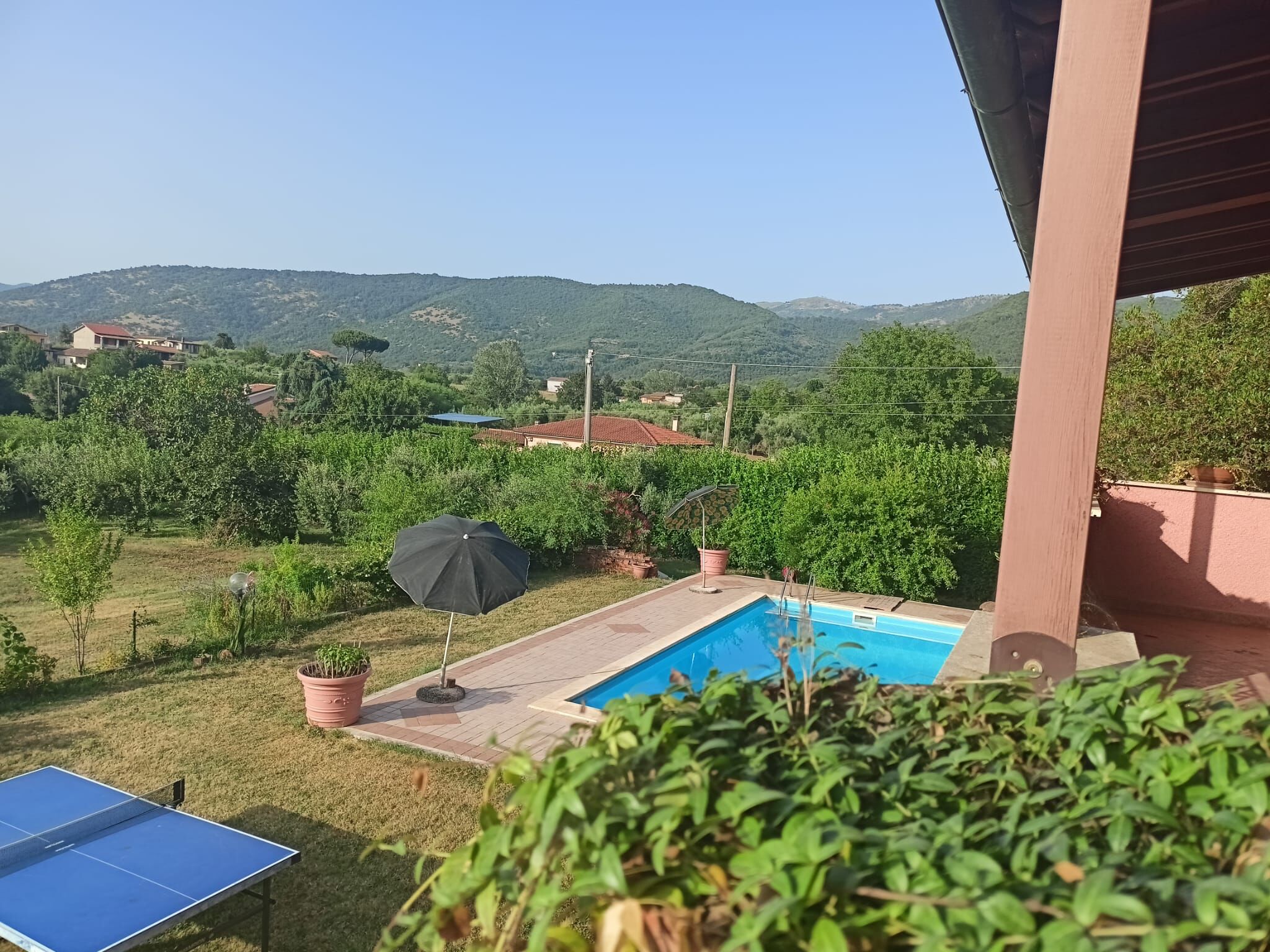 Beautiful villa with private pool and garden in Palestrina Lazio, ideal for relaxing holidays and fa.