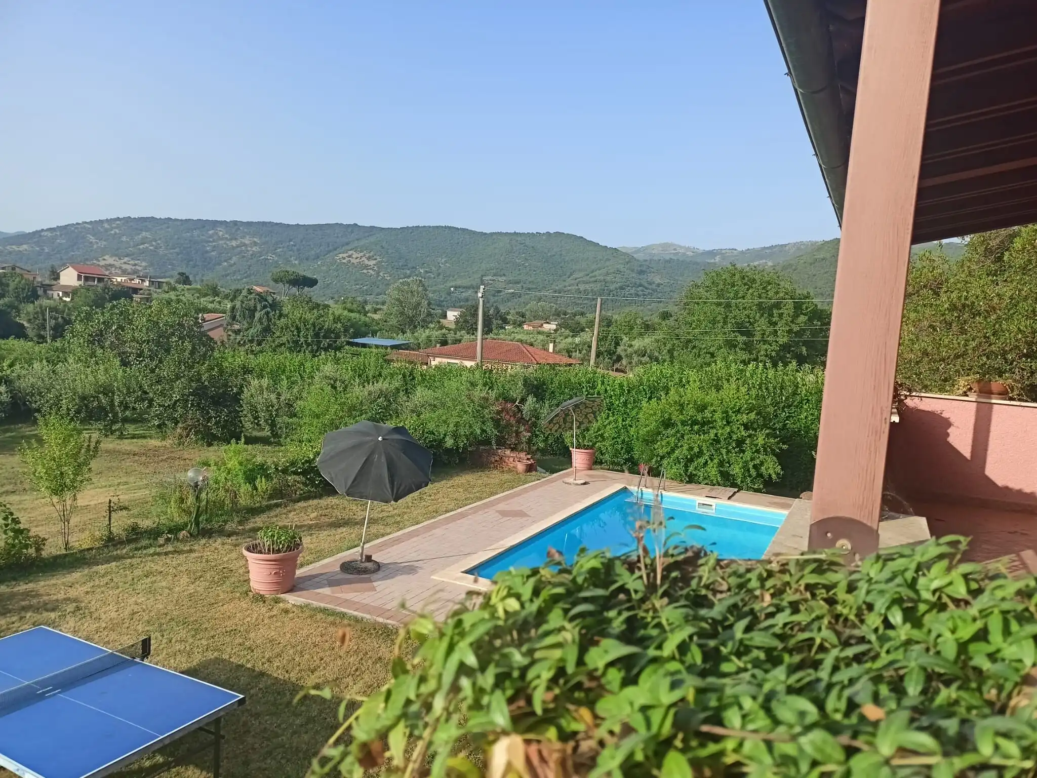 Beautiful villa with private pool and garden in Palestrina Lazio, ideal for relaxing holidays and fa.