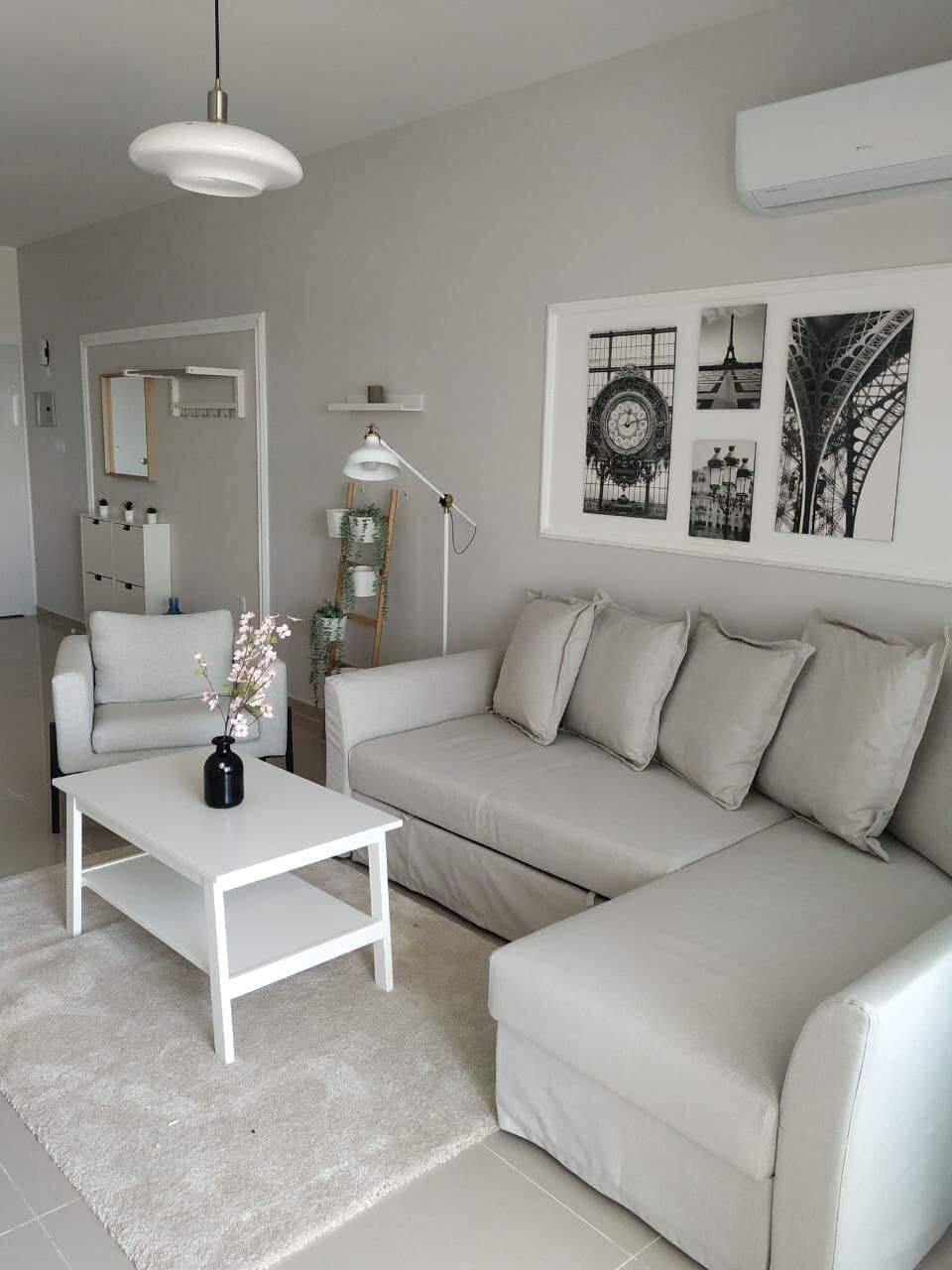 Stylish 2-bedroom apartment interior in Caeser’s Resort North, featuring contemporary decor and cozy.