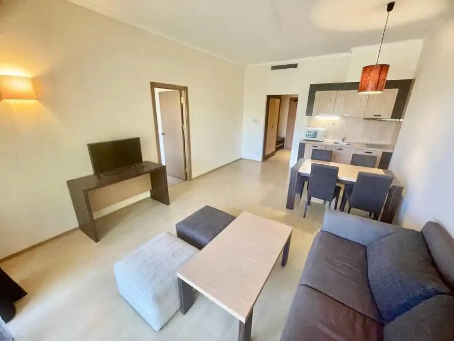 Modern ground floor apartment in Majestic, Sunny Beach Spacious 64 sq.m. apartment with open-plan living area and kitchen in Majestic, Sunny Beach. Perfect.