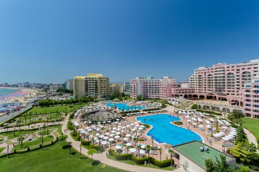 Apartment with pool view in Majestic, Sunny Beach, Bulgaria.