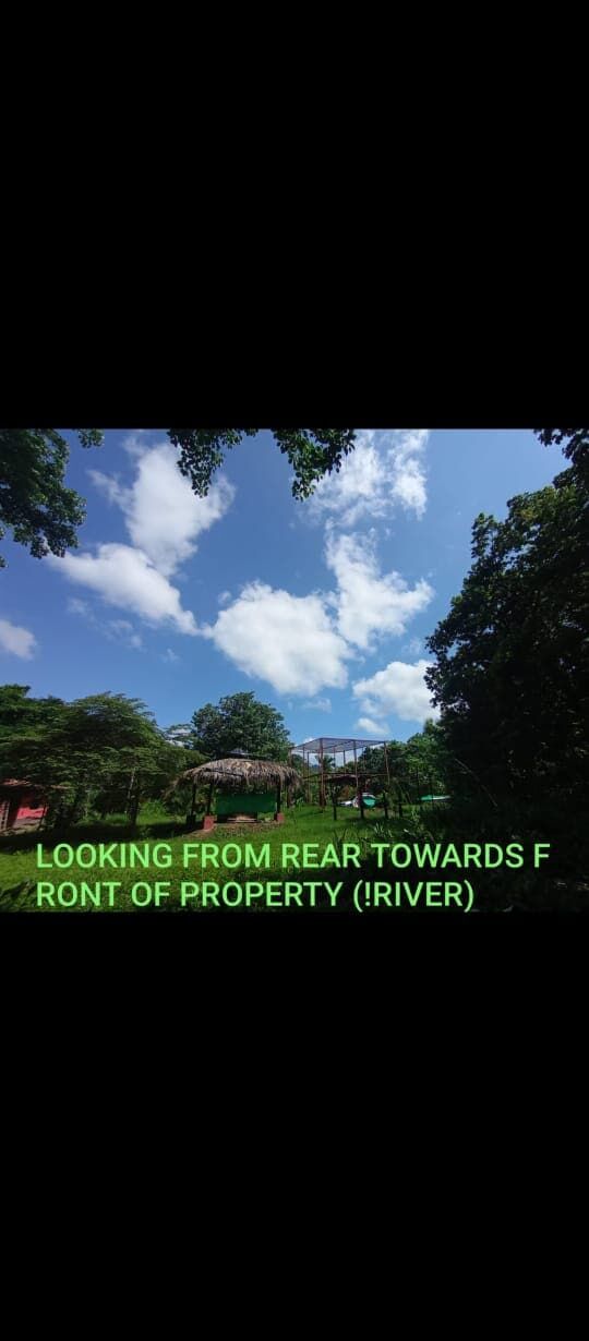 Scenic view of riverfront property near Playa Venao, Panama, ideal for eco-tourism projects.