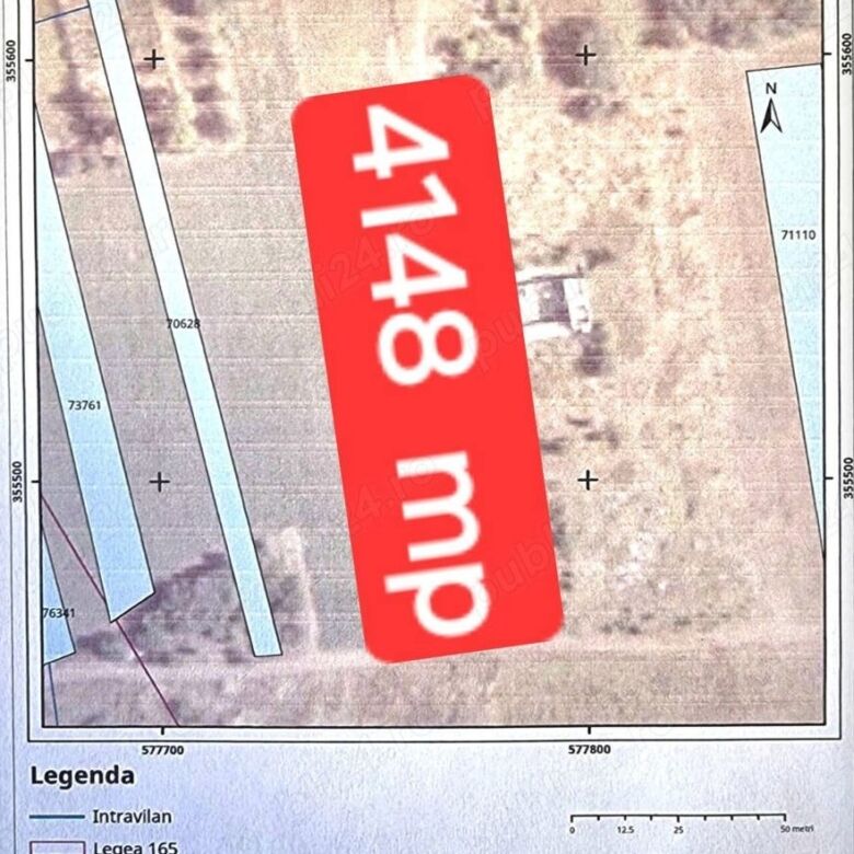 Land plot with 4148 sqm in Ciocanari, ideal for development or investment.
