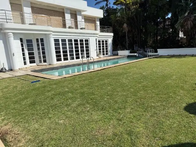Modern 5-bedroom villa with pool and garden in Durban, South Africa.