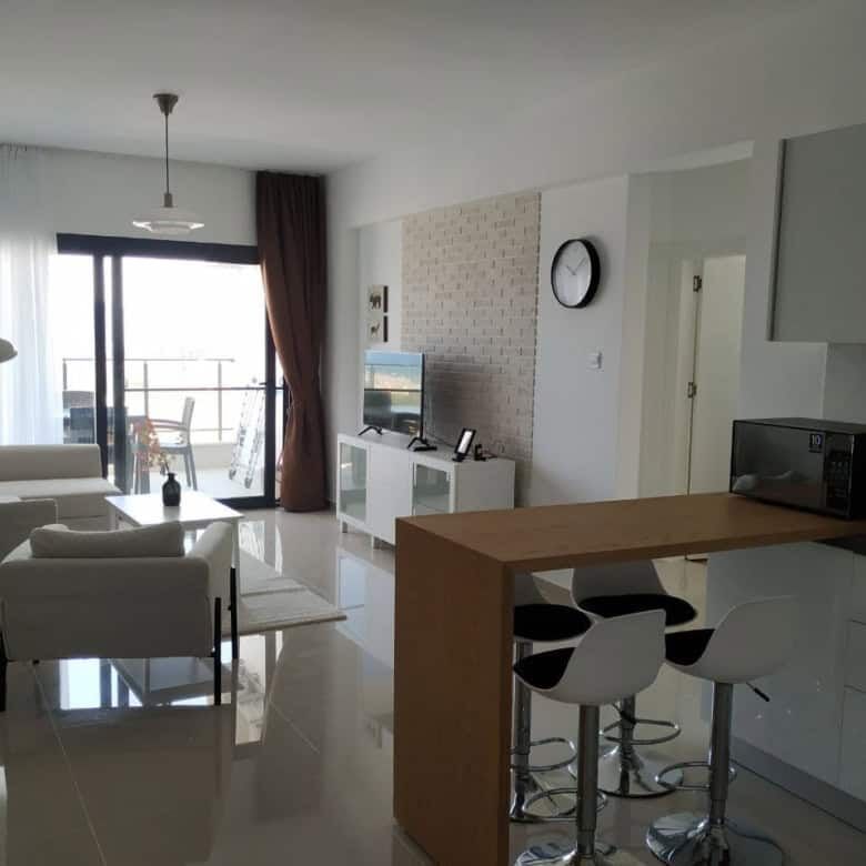 Modern 2-bedroom apartment with spacious living area and balcony in Caeser’s Resort North. Perfect f.