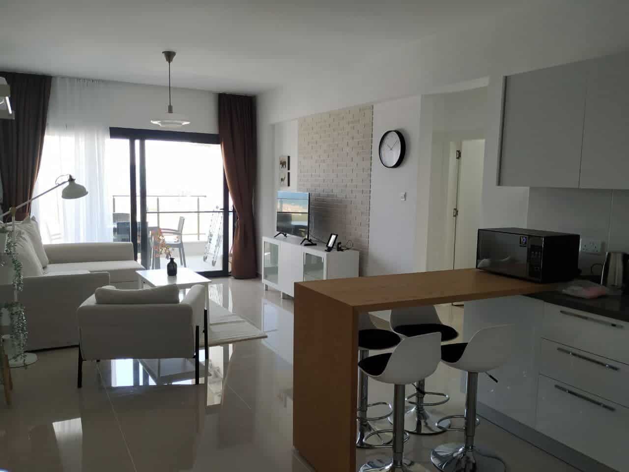 Modern 2-bedroom apartment with spacious living area and balcony in Caeser’s Resort North. Perfect f.