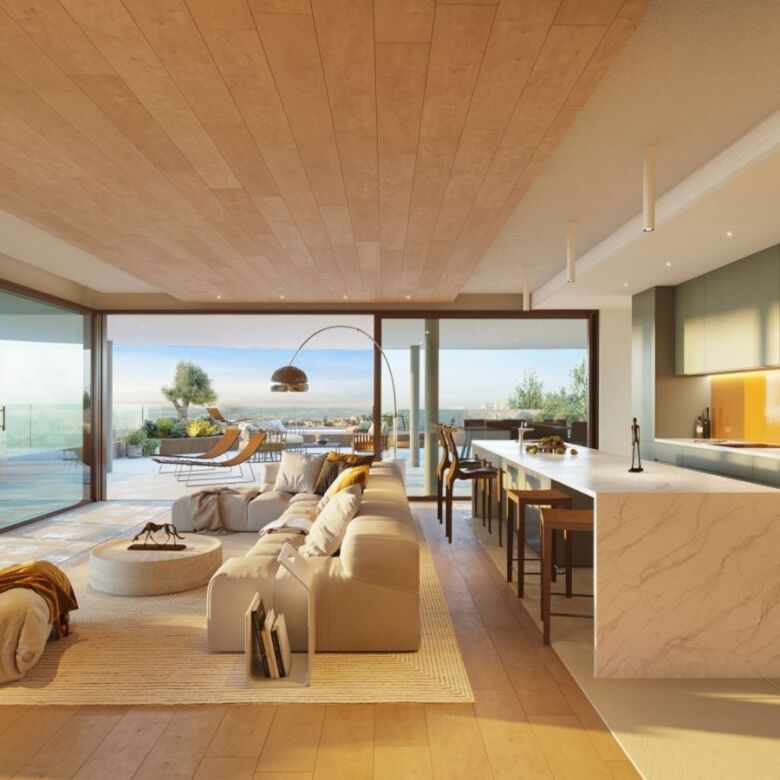 Modern 2-bedroom apartment with sea views in Carvajal, Costa del Sol, perfect for seaside living.