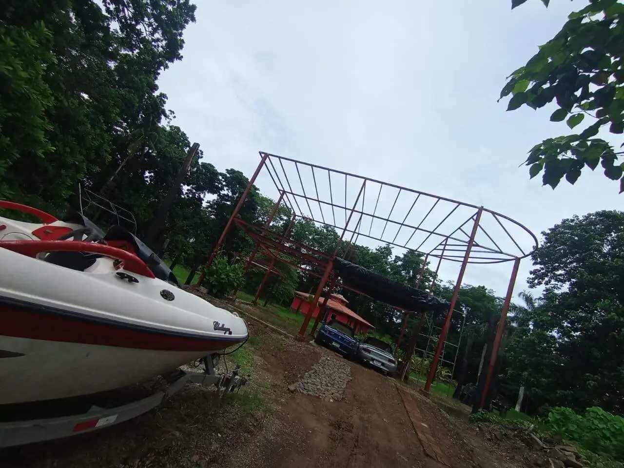 Tourism development site near Playa Venao, Panama with river views.