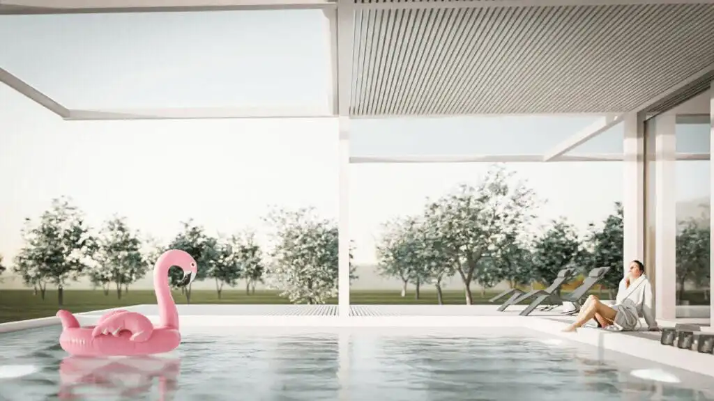 Modern luxury 2-bedroom villa with pool in Skrinjari, Istria.