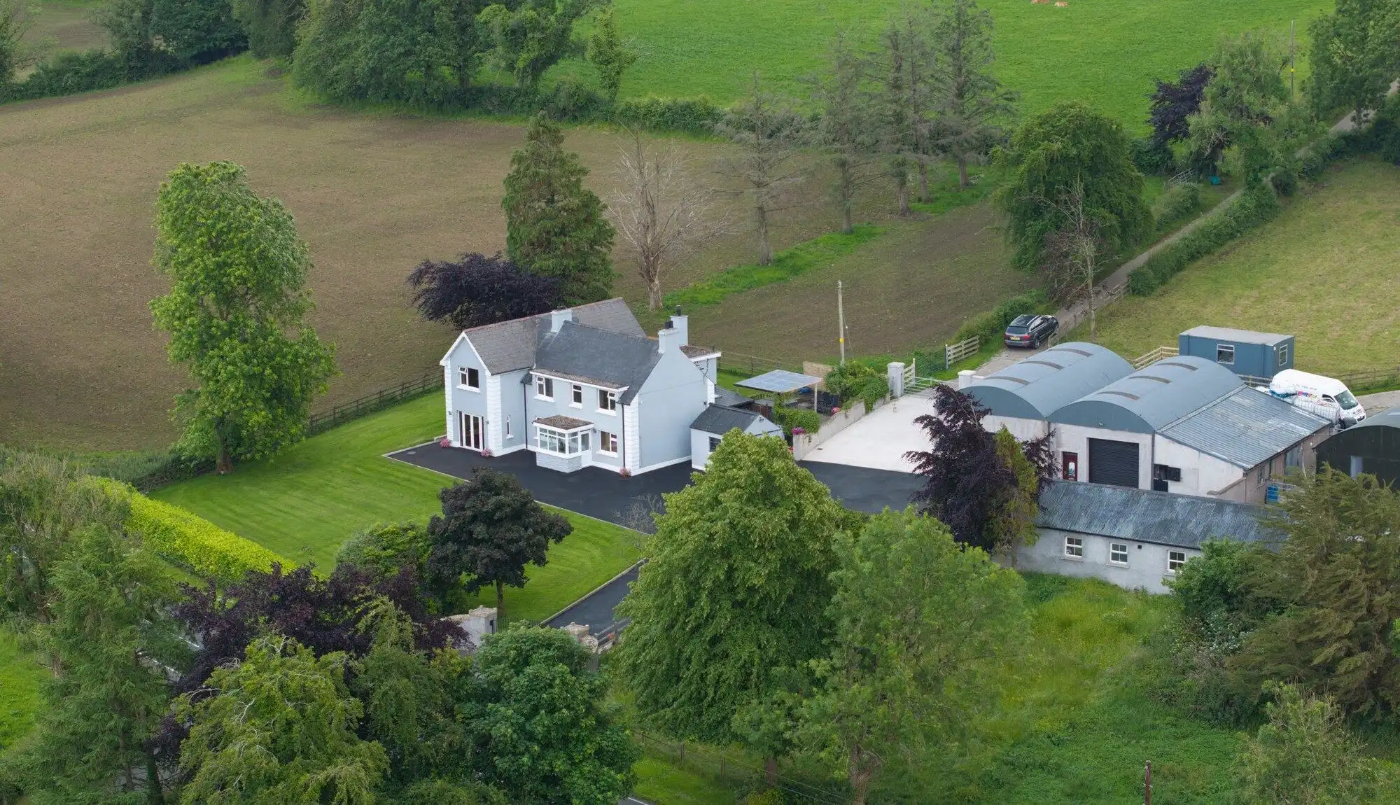 Elegant 6-bedroom house for sale in Cosbystown, Enniskillen, County Fermanagh. Spacious home with be.