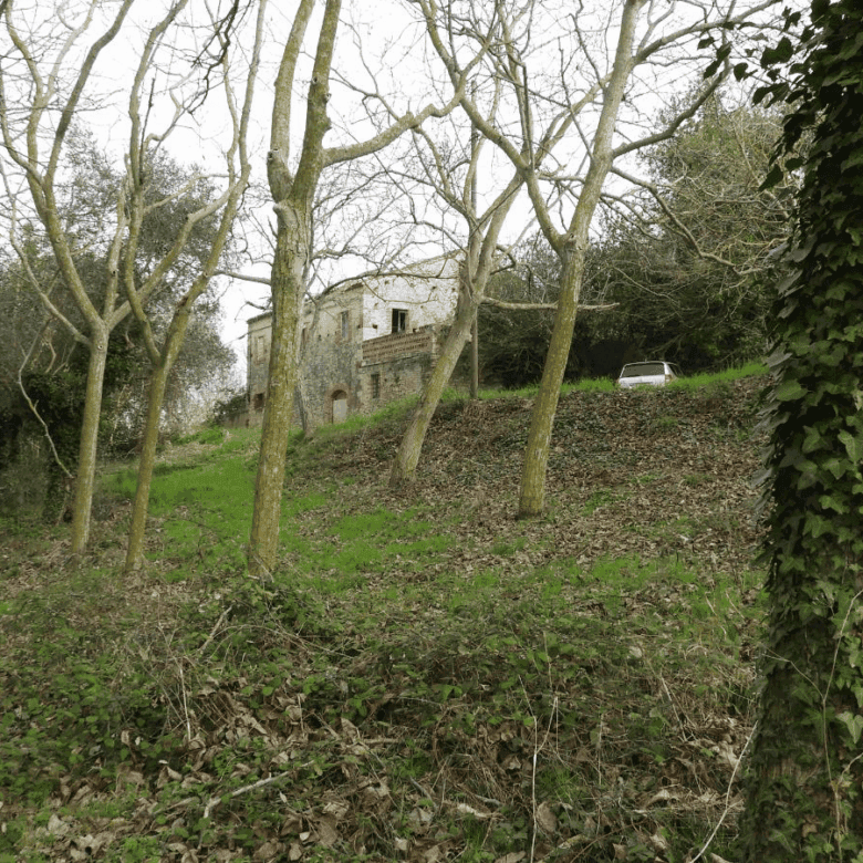 Farmhouse for renovation with scenic countryside views in Campofilone, Fermo, Marche.