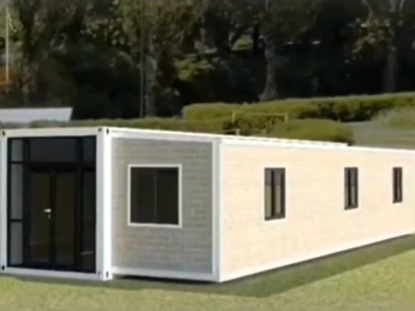 Contemporary modular house for sale in Martinique, ideal for investment or personal residence.