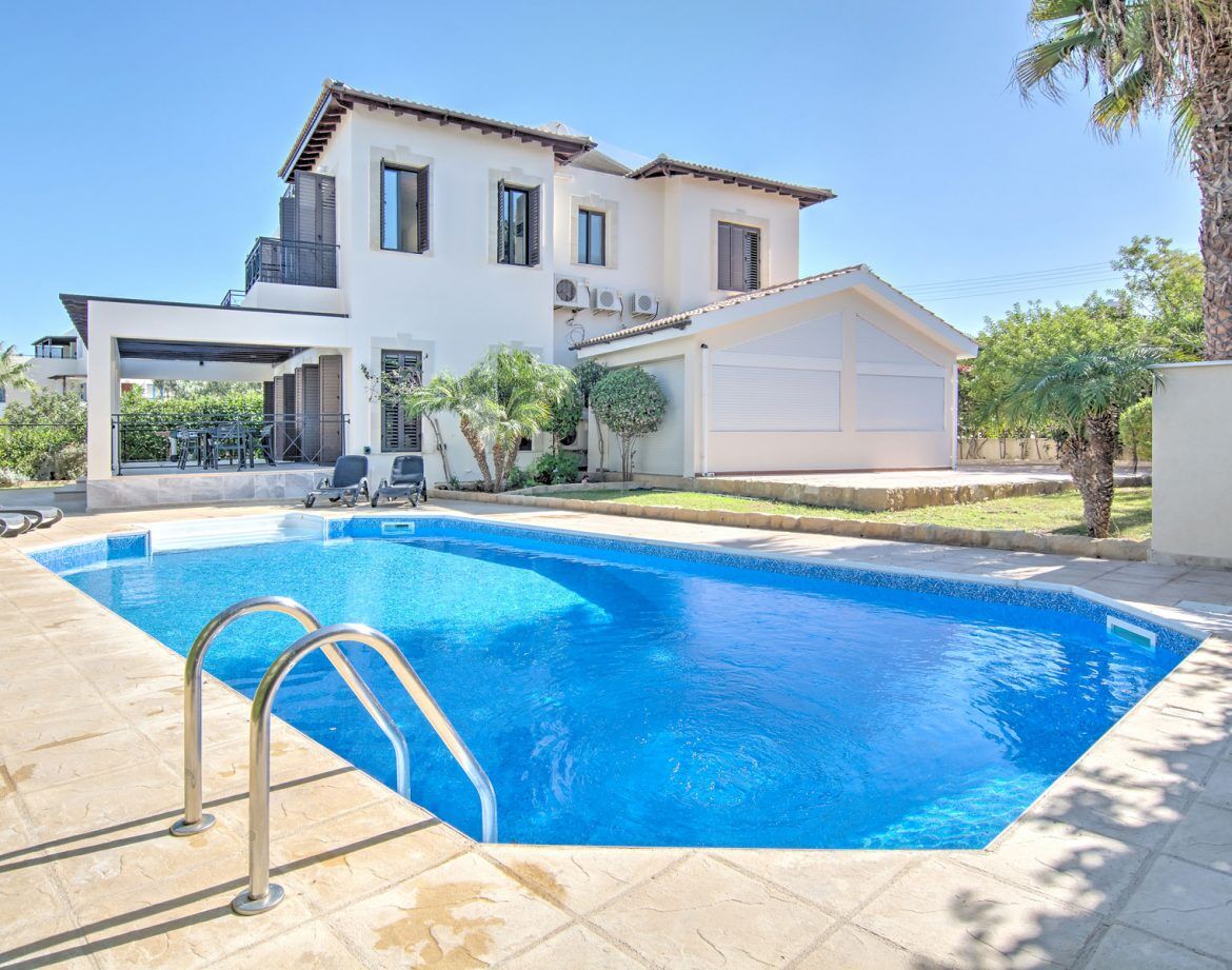 Luxury Beach Villa in Latchi with Pool and Garden Luxury 3 Bed Arsinoe Beach Villa for Sale in Latchi with private pool and lush garden. Perfect seasi.