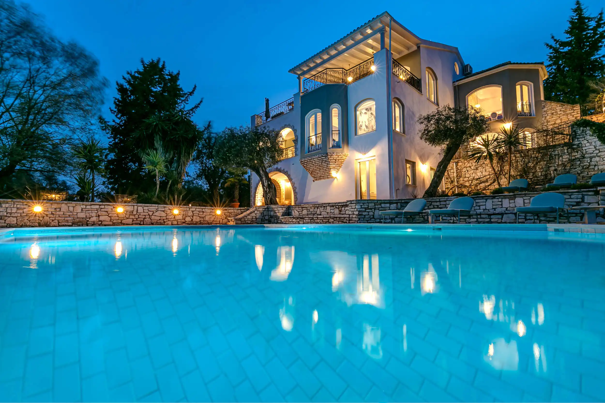 View Villa in Gouvia, Corfu Sea-View Villa for Sale in Gouvia, Corfu