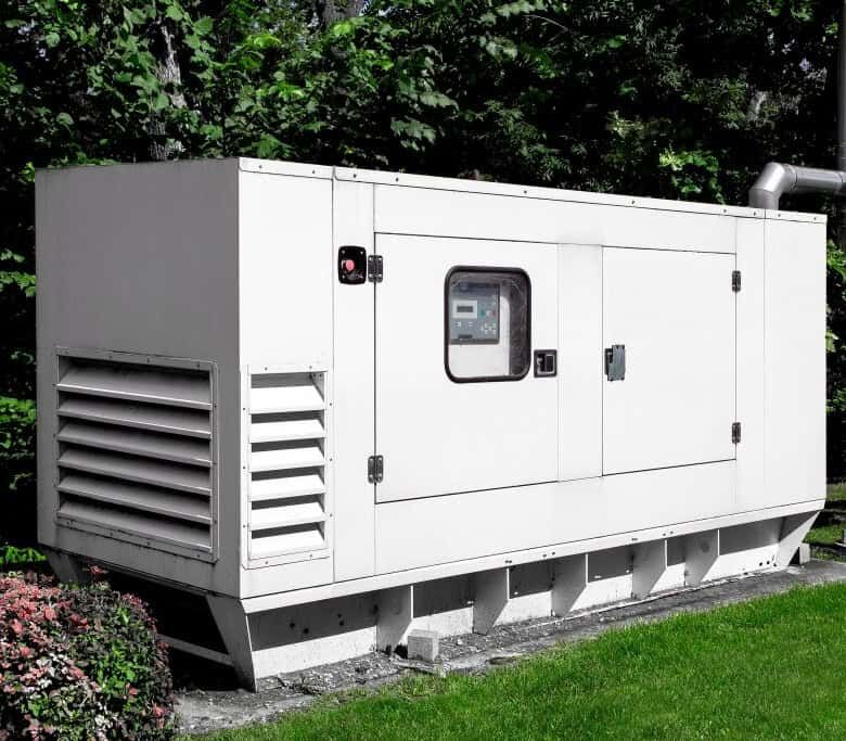 Backup power generator for commercial or residential use.