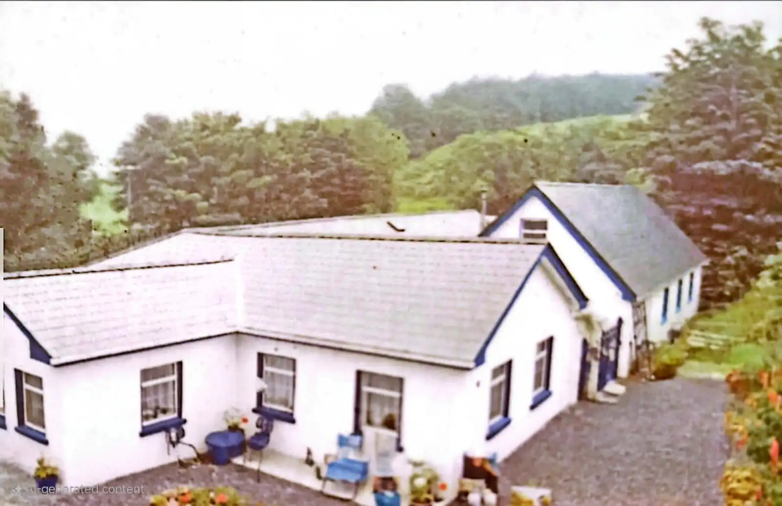 Charming white house with garden in Cloonagh, County Sligo, for sale.